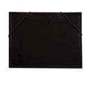 C-Line Rainbow Document Sorter/Case, 5" Expansion, 5 Sections, Elastic Cord Closure, Letter Size, Black/Multicolor