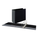Universal Slant D-Ring View Binder, 3 Rings, 5" Capacity, 11 x 8.5, Black