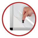 Smead Justick by Smead Dry-Erase Board with Frame, 36" x 24", White