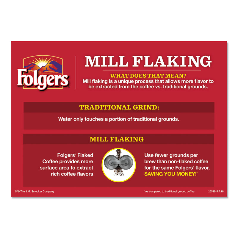 Folgers Ground Coffee, Fraction Packs, Special Roast, 0.8 oz,  42/Carton
