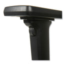 Alera Elusion II Series Suspension Mesh Mid-Back Synchro Seat Slide Chair, Supports 275 lb, 18.11" to 20.35" Seat, Black