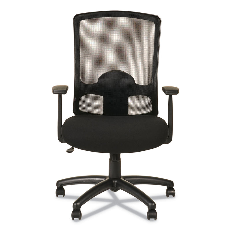 Alera Etros Series High-Back Swivel/Tilt Chair, Supports Up to 275 lb, 18.11" to 22.04" Seat Height, Black