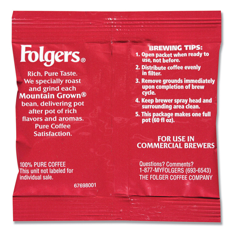 Folgers Ground Coffee, Fraction Packs, Special Roast, 0.8 oz,  42/Carton