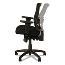 Alera Etros Series Mid-Back Multifunction with Seat Slide Chair, Supports Up to 275 lb, 17.83" to 21.45" Seat Height, Black
