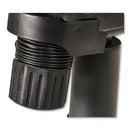 Alera Elusion II Series Mesh Mid-Back Synchro Seat Slide Chair, Supports Up to 275 lb, 17.51" to 21.06" Seat Height, Black