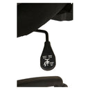 Alera Elusion II Series Mesh Mid-Back Synchro Seat Slide Chair, Supports Up to 275 lb, 17.51" to 21.06" Seat Height, Black