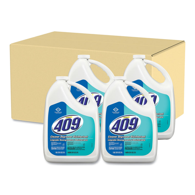 Formula 409 Cleaner Degreaser Disinfectant, Refill, 128 oz Refill, 4/Carton