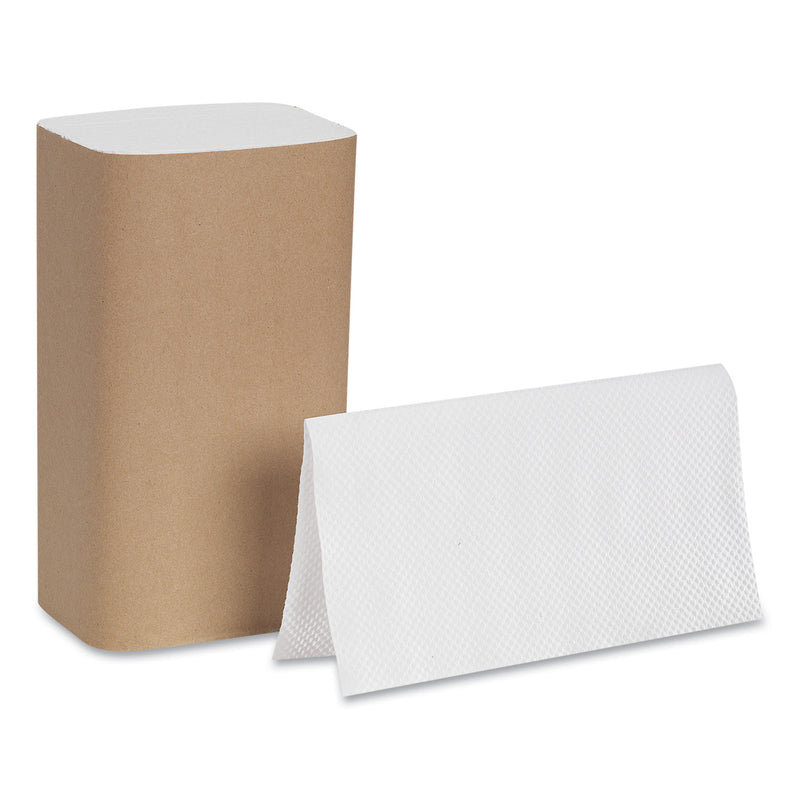 Georgia Pacific Pacific Blue Basic S-Fold Paper Towels, 10.25 x 9.25, White, 250/Pack, 16 Packs/Carton