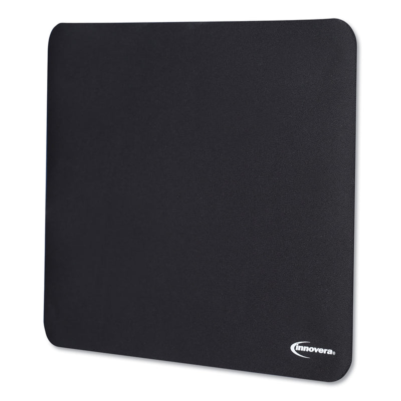 Innovera Latex-Free Mouse Pad, 9 x 7.5, Black