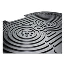 Floortex AFS-TEX 2000X Anti-Fatigue Mat, Bespoke, 16 x 24, Black