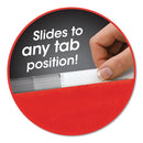 Smead TUFF Hanging Folders with Easy Slide Tab, Letter Size, 1/3-Cut Tabs, Red, 18/Box