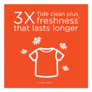 Tide Plus Febreze Liquid Laundry Detergent, Spring and Renewal, 92 oz Bottle, 4/Carton