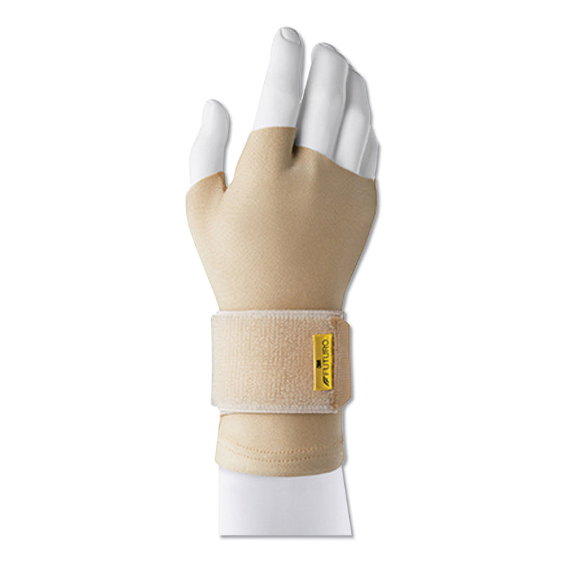 FUTURO Energizing Support Glove, Small/Medium, Fits Palm Size 6.5" - 8.0", Tan