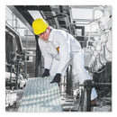 KleenGuard A30 Elastic-Back and Cuff Coveralls, 2X-Large, White, 25/Carton