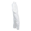 KleenGuard A40 Coveralls, Elastic Wrists/Ankles, X-Large, White