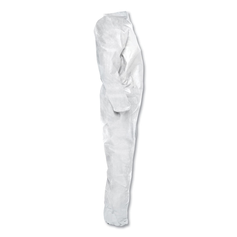 KleenGuard A20 Breathable Particle Protection Coveralls, Zip Closure, 2X-Large, White
