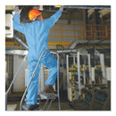 KleenGuard A65 Zipper Front Flame Resistant Coveralls, 3X-Large, Blue, 21/Carton