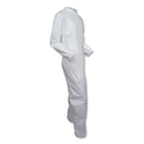 KleenGuard A40 Coveralls, White, Large, 25/Carton