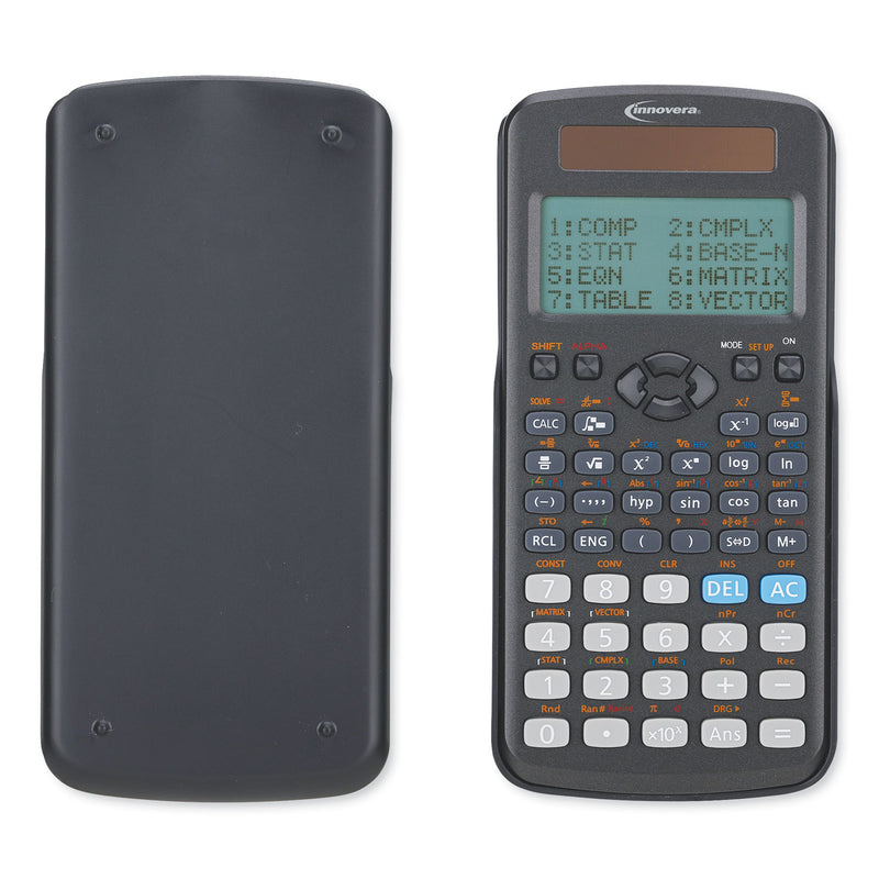 Innovera 417-Function Advanced Scientific Calculator, 15-Digit LCD