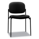 HON VL606 Stacking Guest Chair without Arms, Supports Up to 250 lb, Black