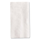 Georgia Pacific Tall Fold Dispenser Napkins, 1-Ply, 7 x 13 1/2, White, 10000/Carton