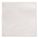 Georgia Pacific Beverage Napkins, Single-Ply, 9 1/2 x 9 1/2, White, 4000/Carton