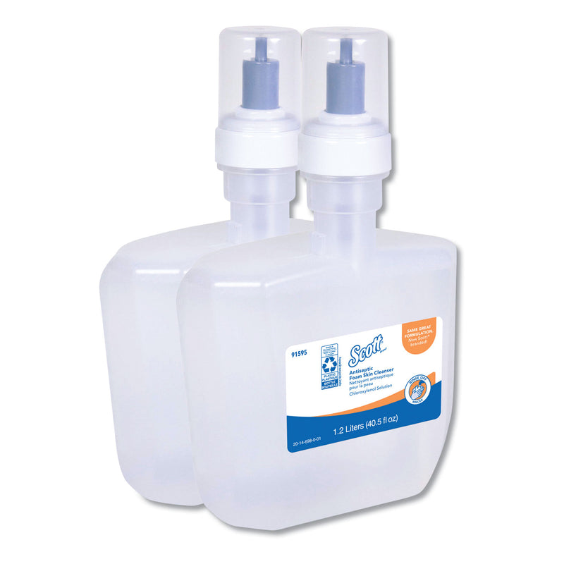 Scott Control Antiseptic Foam Skin Cleanser, Unscented, 1,200 mL Refill