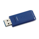 Verbatim Classic USB 2.0 Flash Drive, 4 GB, Blue