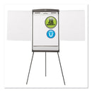 Quartet Magnetic Dry Erase Easel, 27 x 35, White Surface, Graphite Frame