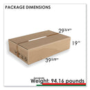 Linea Italia Urban 36" Credenza, Bottom Pedestal, 35.25w x 15.25d x 23.75h, Ash