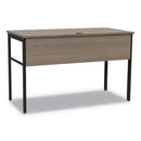 Linea Italia Urban Series Desk Workstation, 47.25" x 23.75" x 29.5", Natural Walnut