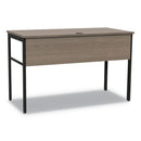 Linea Italia Urban Series Desk Workstation, 59" x 23.75" x 29.5", Natural Walnut