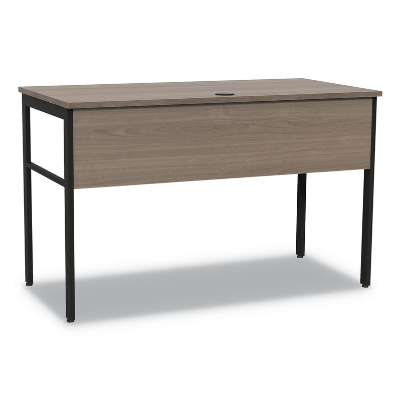 Linea Italia Urban Series Desk Workstation, 59" x 23.75" x 29.5", Natural Walnut