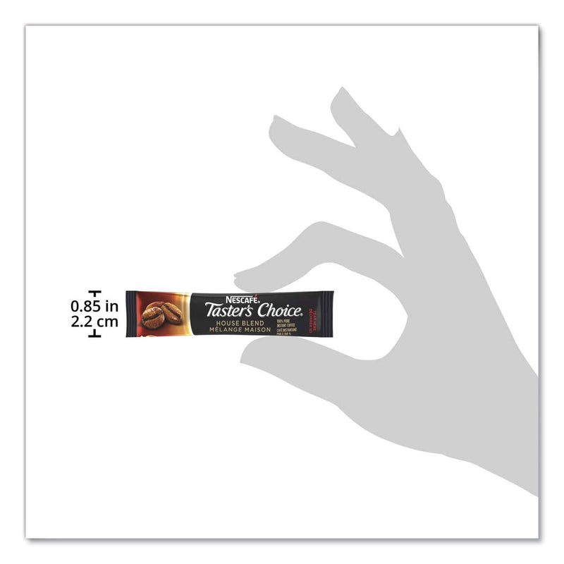 Nescafé Taster's Choice Stick Pack, House Blend, .06 oz, 480/Carton