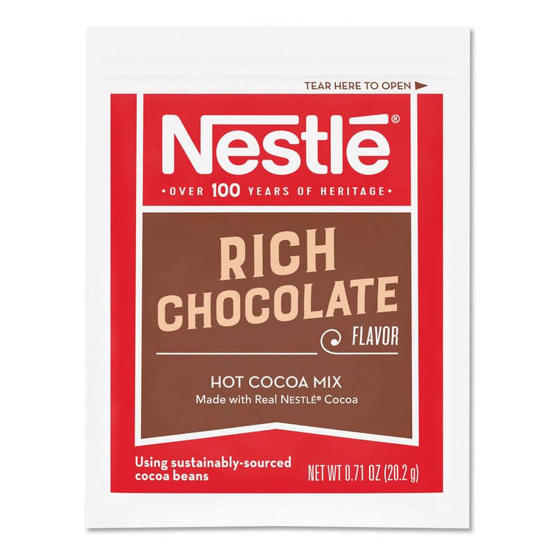 Nestlé Hot Cocoa Mix, Rich Chocolate, .71oz, 50/Box