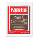 Nestlé Hot Cocoa Mix, Dark Chocolate, 0.71 oz, 50/Box