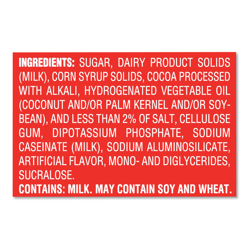 Nestlé Hot Cocoa Mix, Dark Chocolate, 0.71 oz, 50/Box