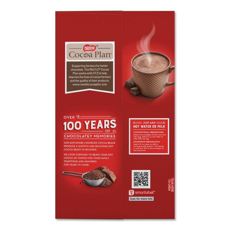 Nestlé Hot Cocoa Mix, Dark Chocolate, 0.71 oz, 50/Box