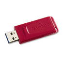 Verbatim Store 'n' Go USB Flash Drive, 4 GB, Red