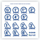 Samsill Earth’s Choice Biobased Durable Fashion View Binder, 3 Rings, 2" Capacity, 11 x 8.5, Coral, 2/Pack