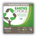 Samsill Earth’s Choice Biobased Durable Fashion View Binder, 3 Rings, 2" Capacity, 11 x 8.5, Lime, 2/Pack