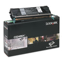 Lexmark C5240KH Return Program High-Yield Toner, 8,000 Page-Yield, Black