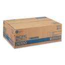 Georgia Pacific Pacific Blue Basic  Nonperf Paper Towels, 7.78 x 1,000 ft, White, 6 Rolls/Carton