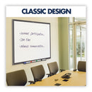 Quartet Classic Series Total Erase Dry Erase Board, 24 x 18, White Surface, Black Frame