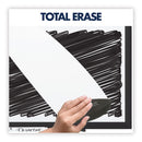 Quartet Classic Series Total Erase Dry Erase Board, 96 x 48, White Surface, Black Frame