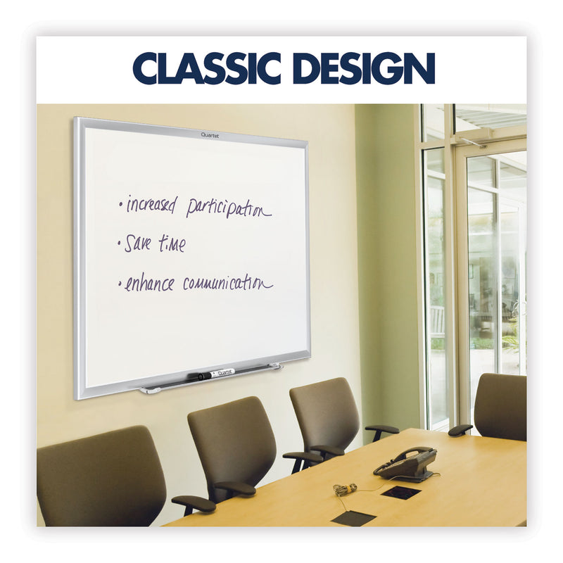 Quartet Classic Series Nano-Clean Dry Erase Board, 60 x 36, Silver Frame