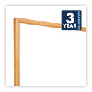 Quartet Classic Series Total Erase Dry Erase Board, 48 x 36, Oak Finish Frame