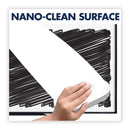 Quartet Classic Series Total Erase Dry Erase Board, 36 x 24, White Surface, Black Frame