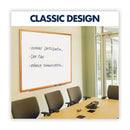 Quartet Classic Series Total Erase Dry Erase Board, 96 x 48, Oak Finish Frame