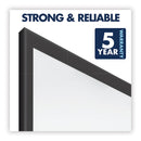 Quartet Classic Series Nano-Clean Dry Erase Board, 60 x 36, Black Aluminum Frame